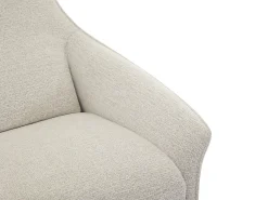 Hot Vente-unique Poltrona reclinável elétrica de tecido texturizado TASEMO Bege