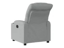 Poltrona* Poltrona reclinável elétrica tecido cinzento-claro PT609982 Cinzento claro