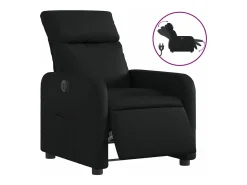 Online Poltrona reclinável elétrica couro artificial PT493632 Preto