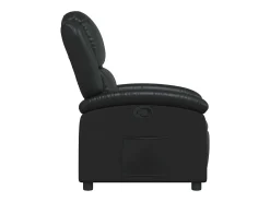 Poltrona*vidaxl Poltrona reclinável em couro sintético Preto