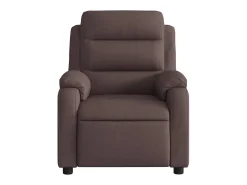 Poltrona reclinável massagens elétrica | Poltrona Confortável tecido -escuro SHL842580^ Poltrona