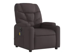 Poltrona reclinável massagens elétrica | Poltrona Confortável tecido -escuro SHL255812^ Poltrona