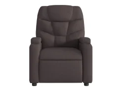 Poltrona reclinável massagens elétrica | Poltrona Confortável tecido -escuro SHL255812^ Poltrona