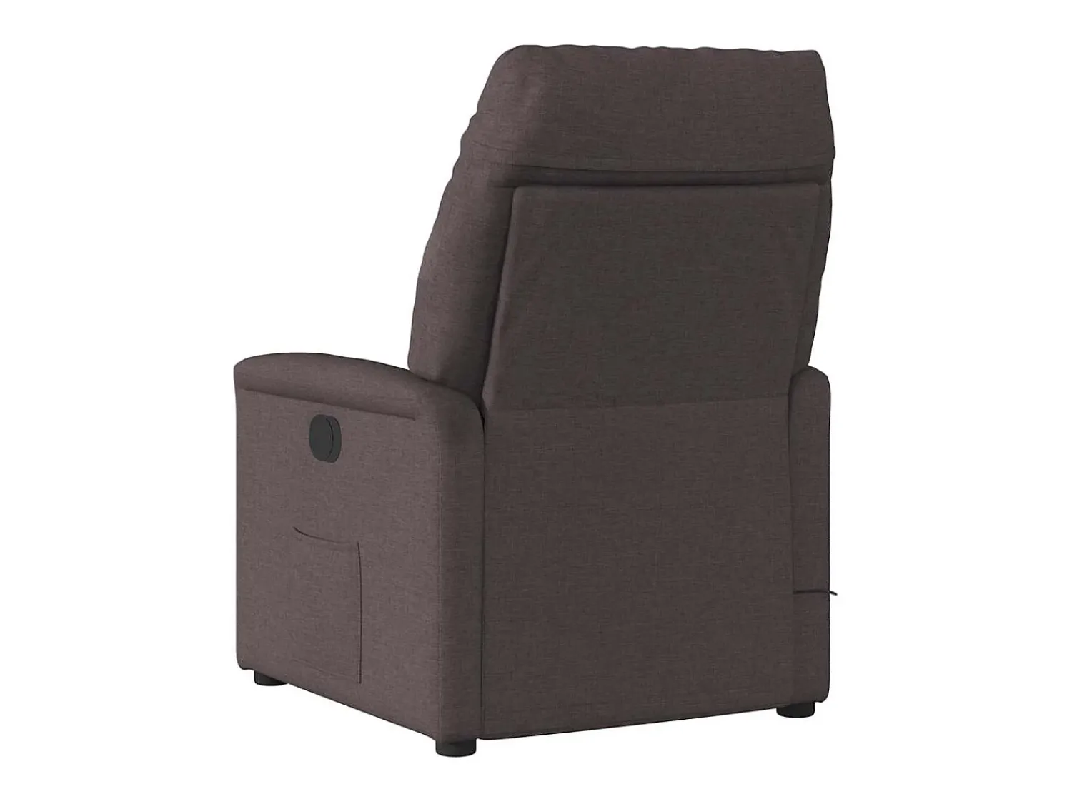 Poltrona reclinável massagens elétrica | Poltrona Confortável tecido -escuro SHL959541^ Poltrona
