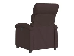 Poltrona reclinável massagens elétrica | Poltrona Confortável tecido -escuro SHL136679^ Poltrona