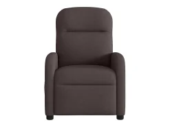 Poltrona* Poltrona reclinável massagens elétrica | Poltrona Confortável tecido -escuro SHL618660 Castanho