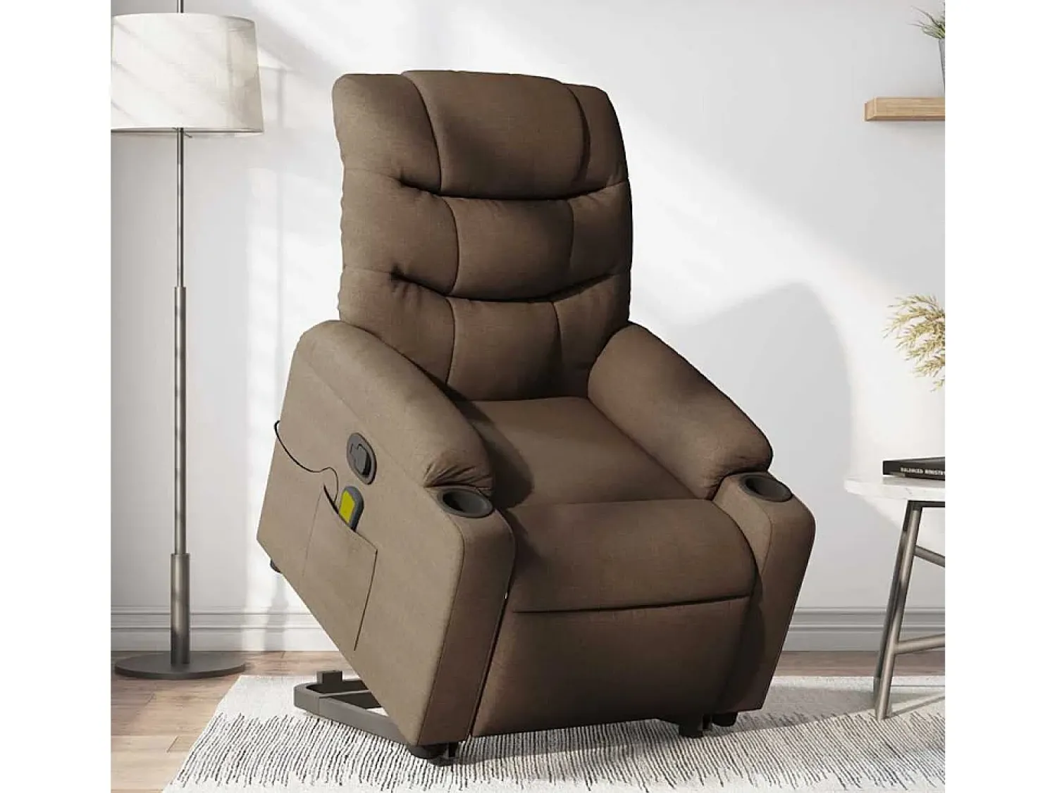 Poltrona reclinável massagens | Poltrona Confortável tecido SHL954919^ Poltrona