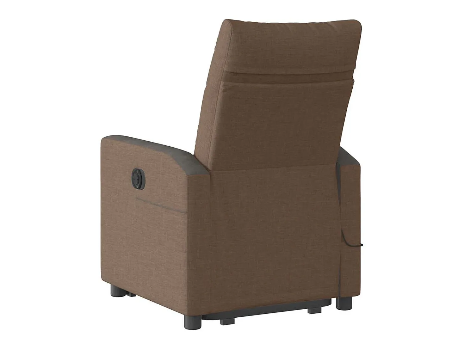 Online Poltrona reclinável massagens | Poltrona Confortável tecido SHL225877 Castanho