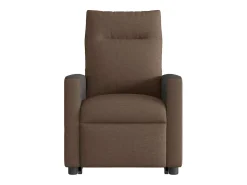 Online Poltrona reclinável massagens | Poltrona Confortável tecido SHL225877 Castanho