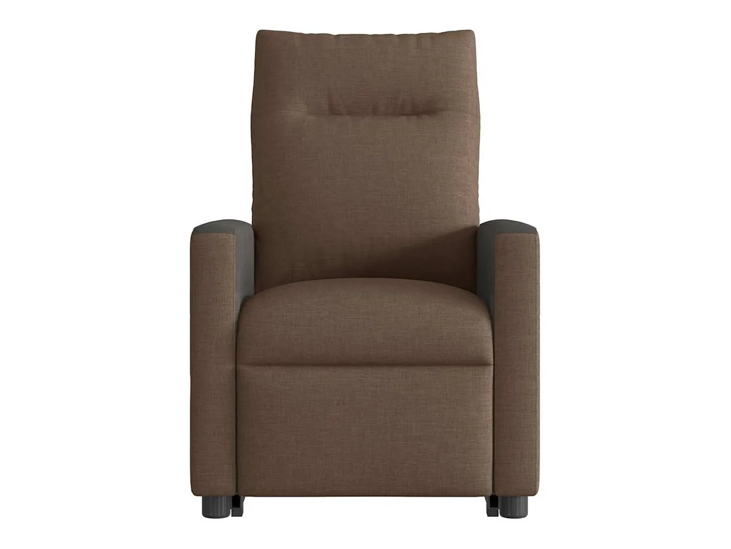 Online Poltrona reclinável massagens | Poltrona Confortável tecido SHL225877 Castanho