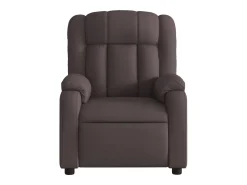 Poltrona reclinável massagens elétrica | Poltrona Confortável tecido -escuro SHL462347^ Poltrona