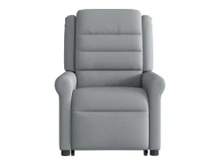 Poltrona reclinável massagens | Poltrona Confortável tecido -claro SHL600029^ Poltrona