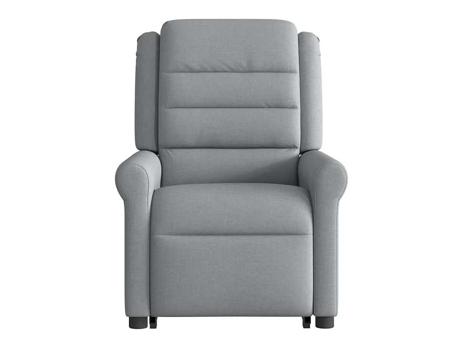 Poltrona reclinável massagens | Poltrona Confortável tecido -claro SHL600029^ Poltrona