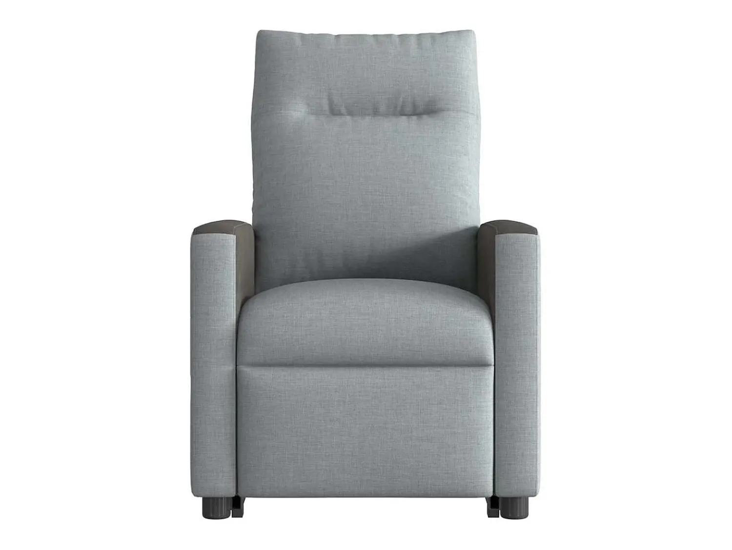 Poltrona* Poltrona reclinável massagens | Poltrona Confortável tecido -claro SHL24627 Cinzento