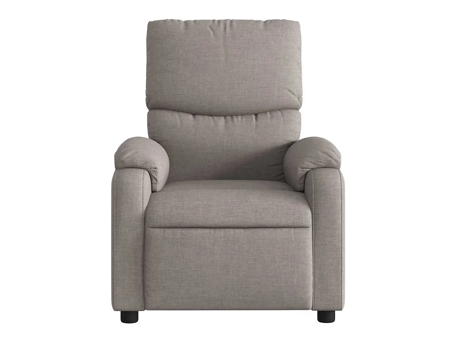 Poltrona* Poltrona reclinável massagens elétrica | Poltrona Confortável tecido cinza-acastanhado SHL989252 Taupe