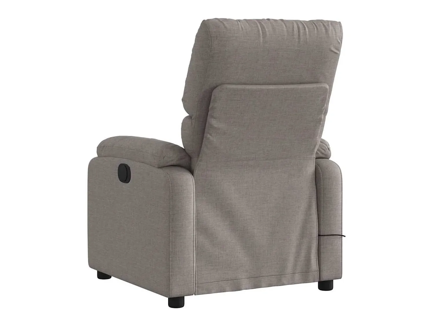 Poltrona* Poltrona reclinável massagens elétrica | Poltrona Confortável tecido cinza-acastanhado SHL989252 Taupe