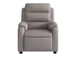 Poltrona* Poltrona reclinável massagens elétrica | Poltrona Confortável tecido cinza-acastanhado SHL543483 Taupe