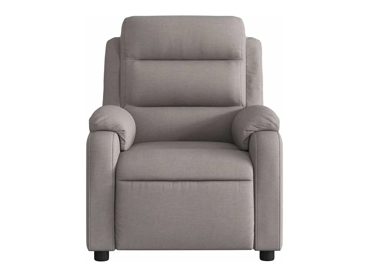 Poltrona* Poltrona reclinável massagens elétrica | Poltrona Confortável tecido cinza-acastanhado SHL543483 Taupe