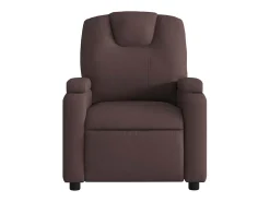 Poltrona reclinável massagens elétrica | Poltrona Confortável tecido -escuro SHL922579^ Poltrona