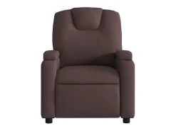 Poltrona reclinável massagens elétrica | Poltrona Confortável tecido -escuro SHL922579^ Poltrona