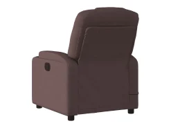 Poltrona reclinável massagens elétrica | Poltrona Confortável tecido -escuro SHL922579^ Poltrona