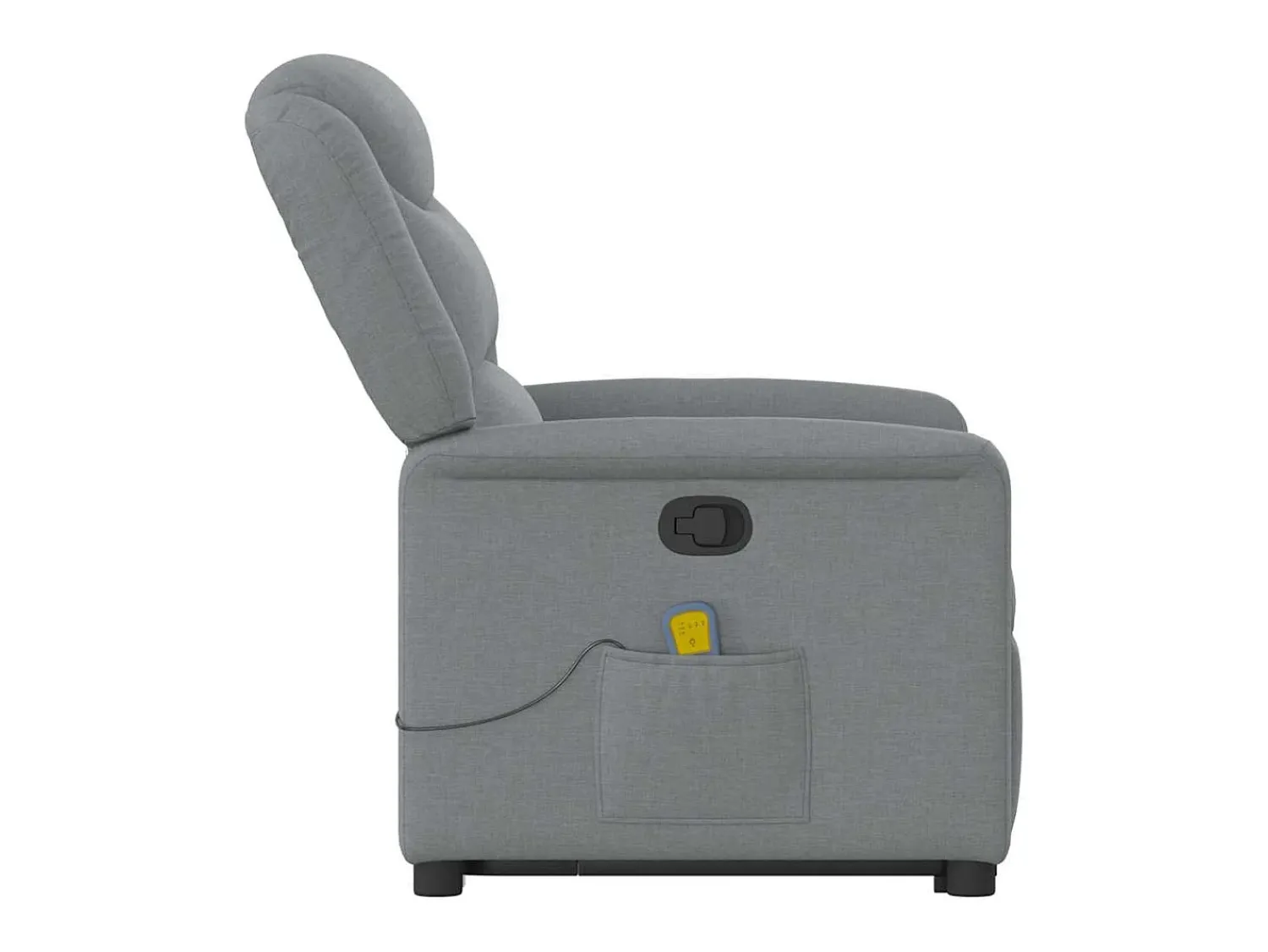 Poltrona reclinável massagens | Poltrona Confortável tecido -claro SHL899825^ Poltrona
