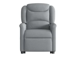 Poltrona reclinável massagens | Poltrona Confortável tecido -claro SHL899825^ Poltrona