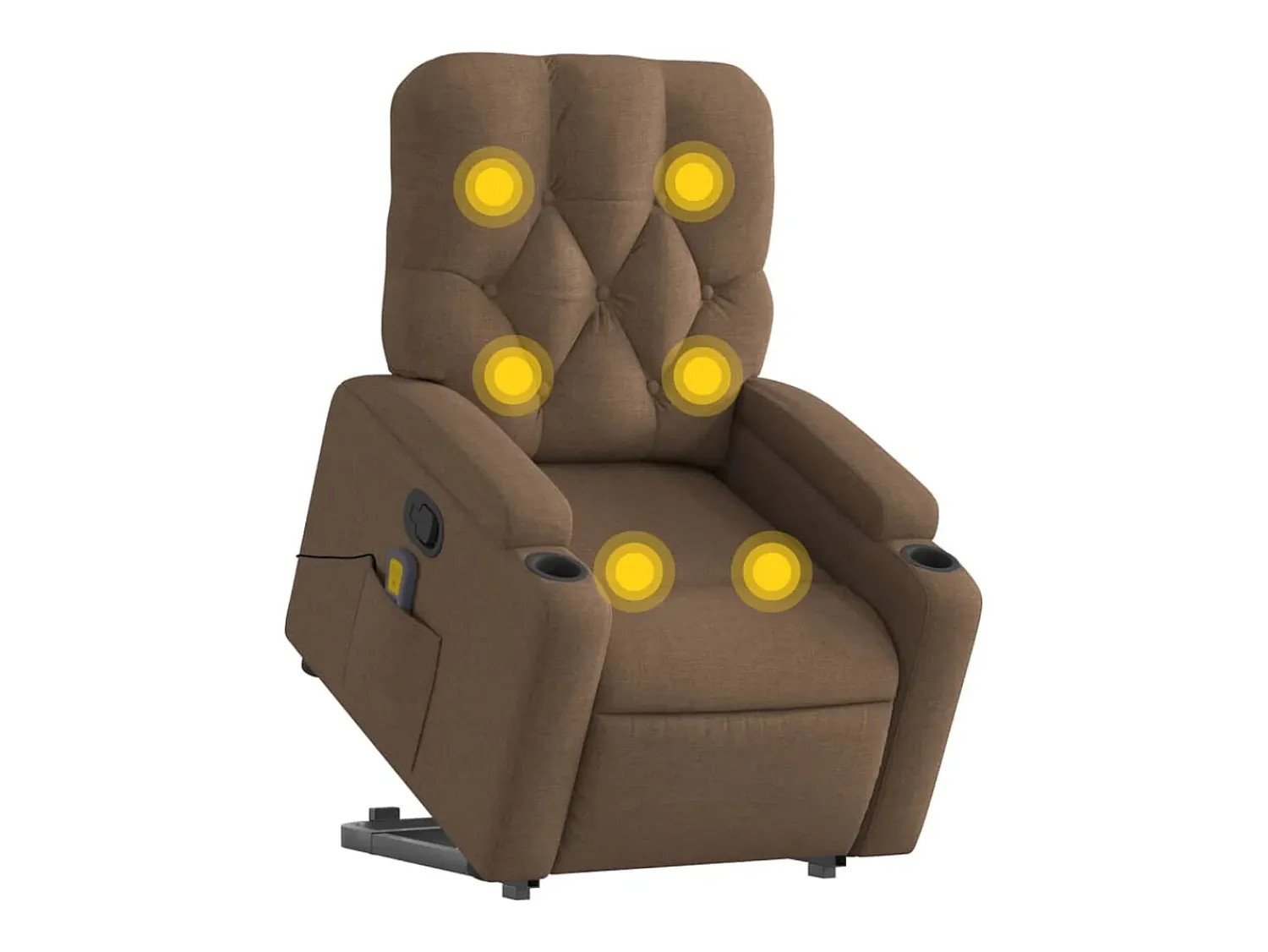 Poltrona reclinável massagens | Poltrona Confortável tecido SHL239922^ Poltrona