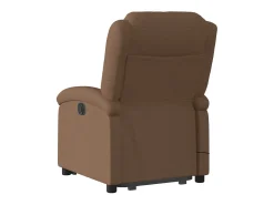 Poltrona* Poltrona reclinável massagens | Poltrona Confortável tecido SHL492961 Castanho