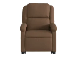 Poltrona* Poltrona reclinável massagens | Poltrona Confortável tecido SHL492961 Castanho