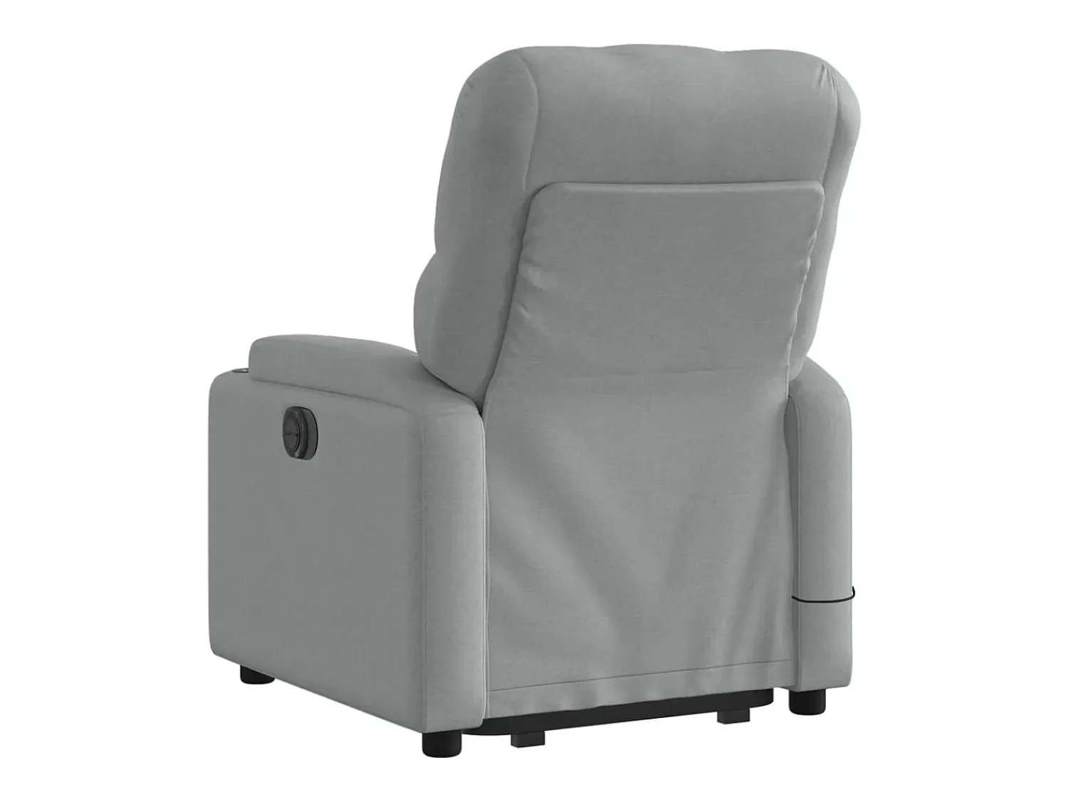 Poltrona* Poltrona reclinável massagens | Poltrona Confortável tecido -claro SHL610772 Cinzento