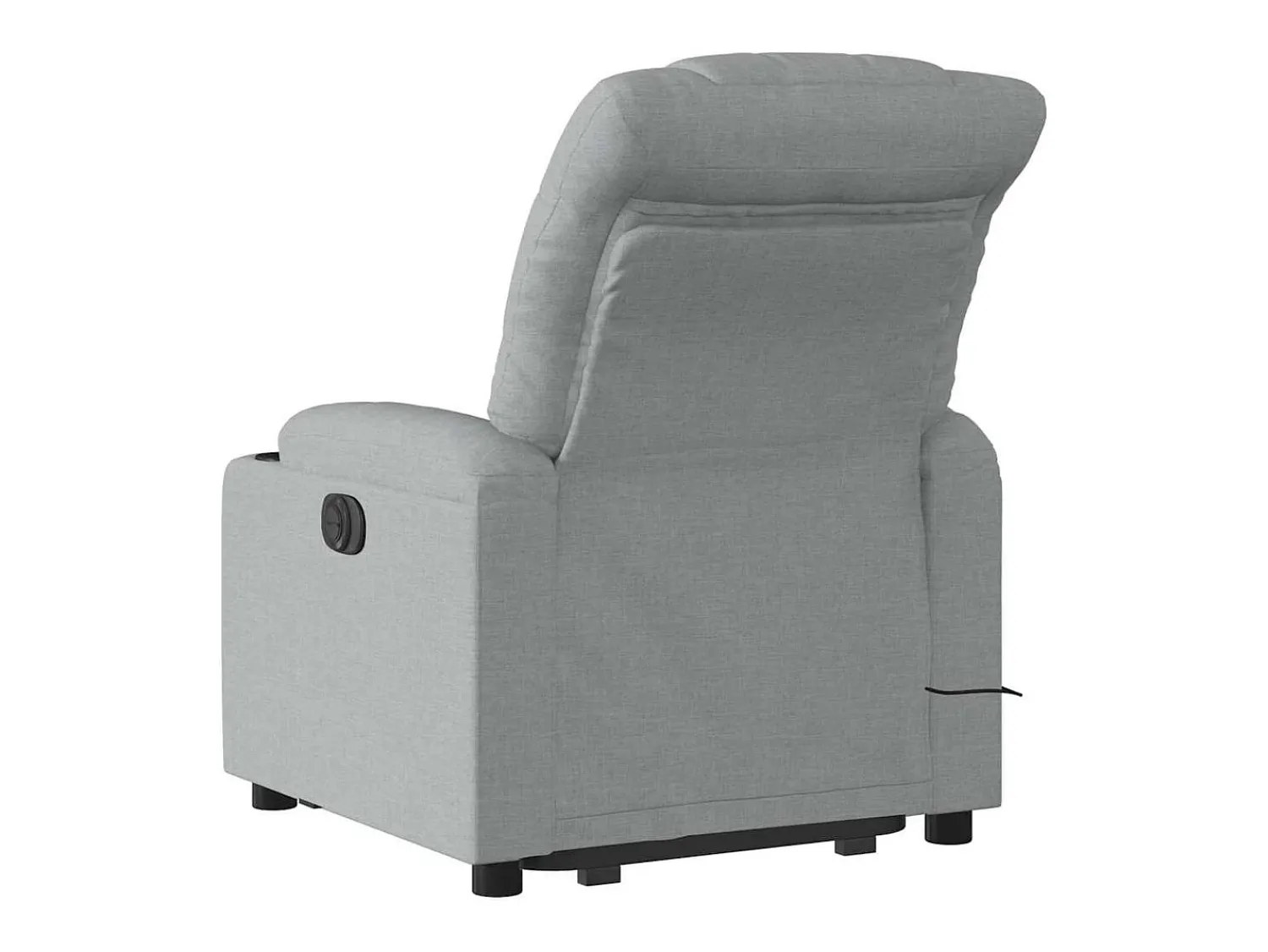 Poltrona reclinável massagens | Poltrona Confortável tecido -claro SHL313777^ Poltrona