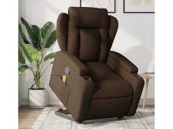 Poltrona reclinável massagens | Poltrona Confortável tecido SHL89241^ Poltrona