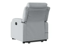 Poltrona* Poltrona reclinável massagens | Poltrona Confortável tecido -claro SHL380956 Cinzento