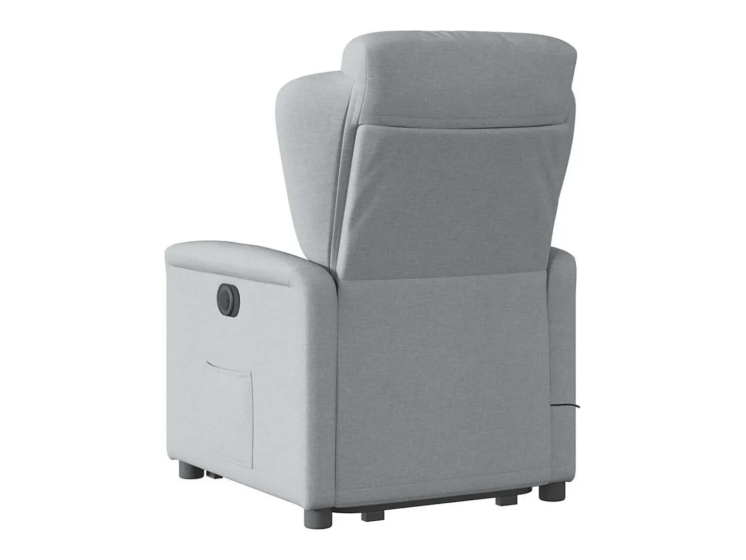 Poltrona reclinável massagens | Poltrona Confortável tecido -claro SHL386268^ Poltrona