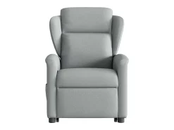 Poltrona reclinável massagens | Poltrona Confortável tecido -claro SHL386268^ Poltrona