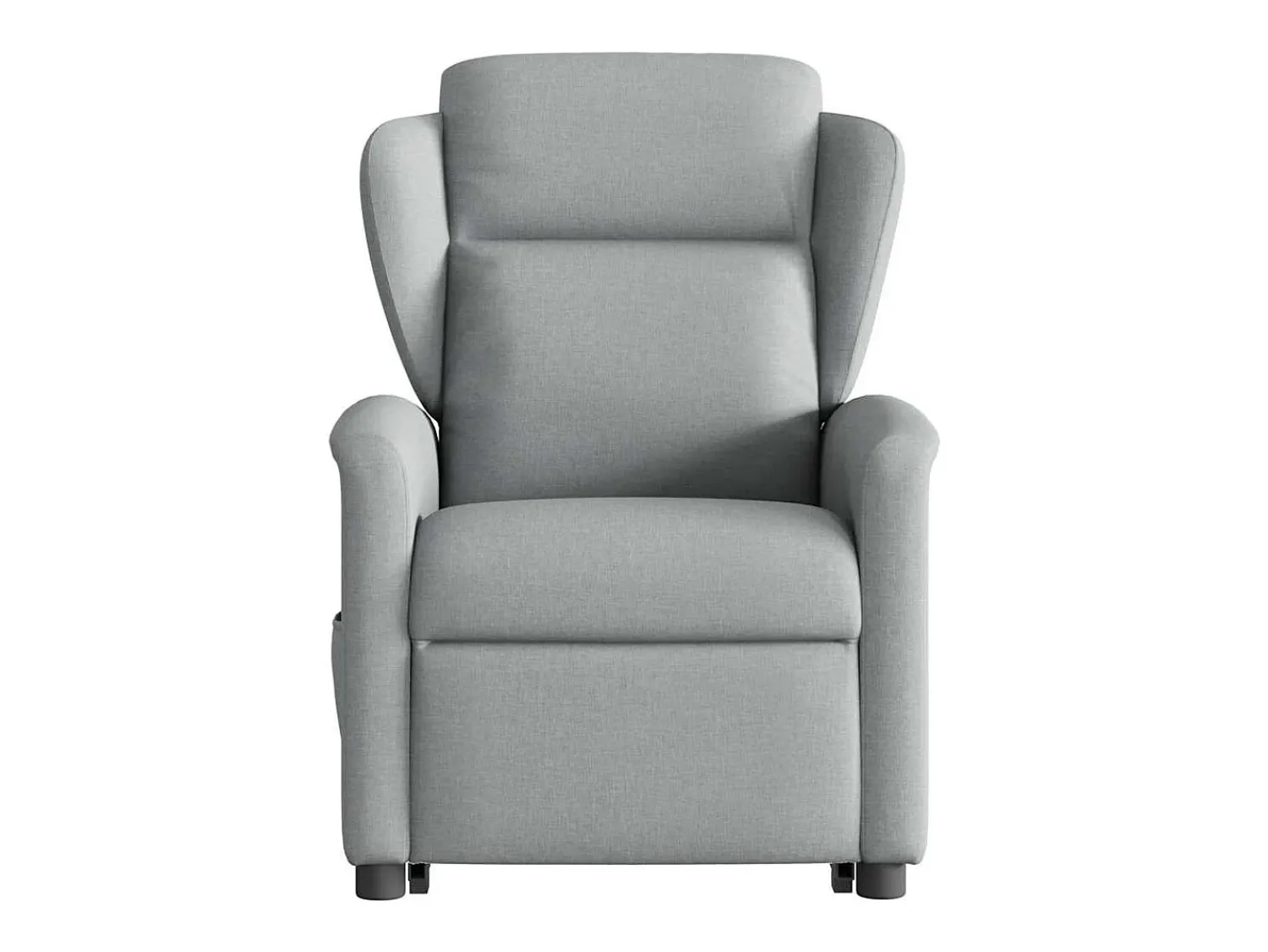 Poltrona reclinável massagens | Poltrona Confortável tecido -claro SHL386268^ Poltrona
