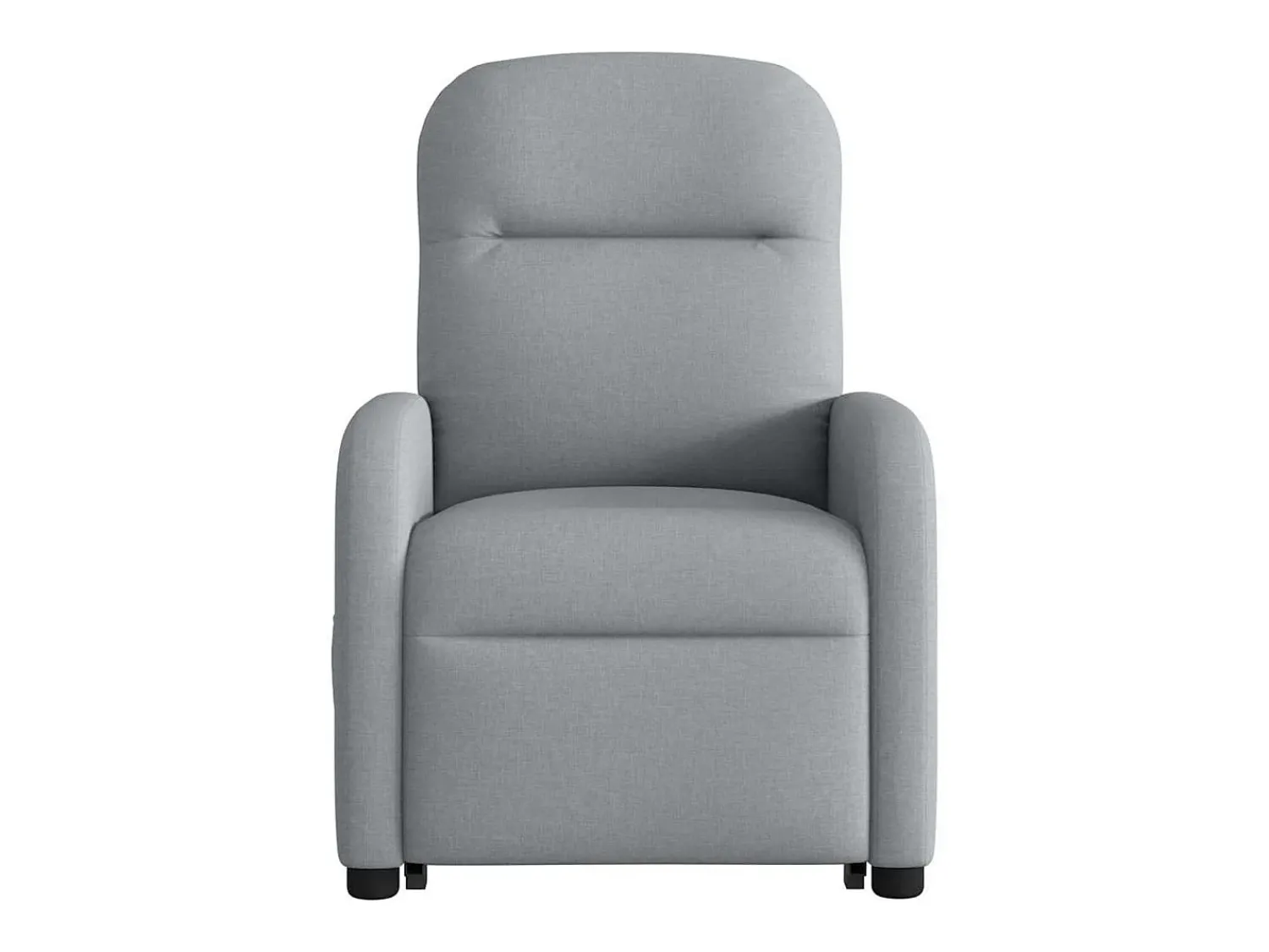 Poltrona* Poltrona reclinável massagens | Poltrona Confortável tecido -claro SHL384992 Cinzento