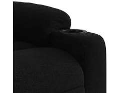 vidaxl Poltrona reclinável tecido^ Poltrona