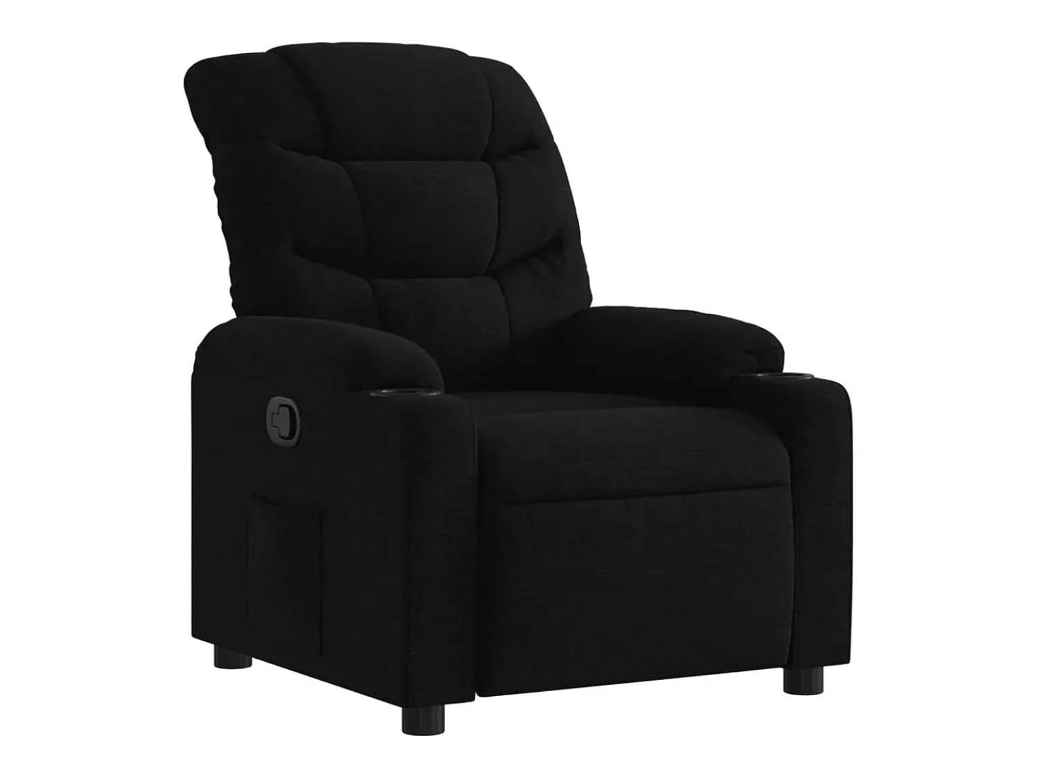 vidaxl Poltrona reclinável tecido^ Poltrona