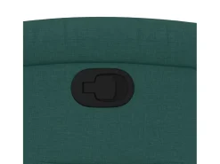 Poltrona*vidaxl Poltrona reclinável tecido -escuro Verde