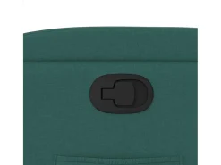 Hot vidaxl Poltrona reclinável tecido -escuro Verde