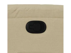Poltrona|vidaxl Poltrona reclinável tecido cor Creme