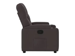 vidaxl Poltrona reclinável tecido -escuro^ Poltrona