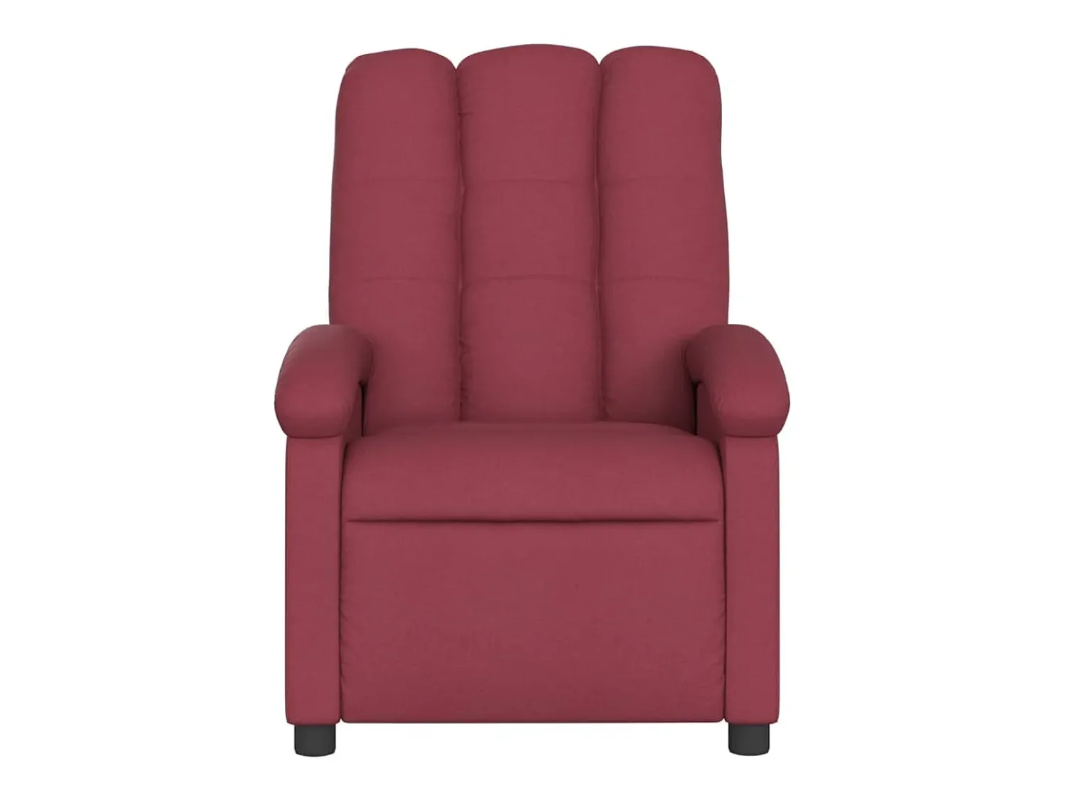 Poltrona* Poltrona reclinável tecido tinto PT586459 Vermelho