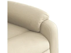 vidaxl Poltrona reclinável tecido cor^ Poltrona