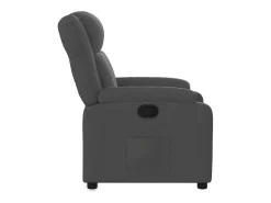 vidaxl Poltrona reclinável tecido -escuro^ Poltrona