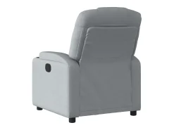 Poltrona|vidaxl Poltrona reclinável tecido -claro Cinzento