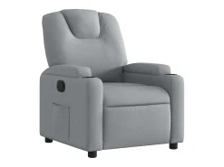 Poltrona|vidaxl Poltrona reclinável tecido -claro Cinzento