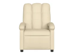 Online Poltrona reclinável tecido cor PT924621 Creme